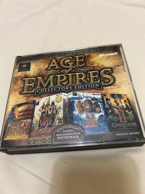 Age of Empires Collectors Edition old collectible used