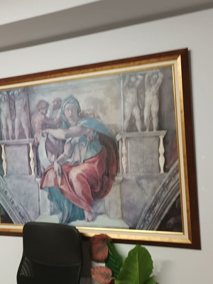 Πίνακας λιθογραφία μεγάλων διαστάσεων σαν καινούργιος