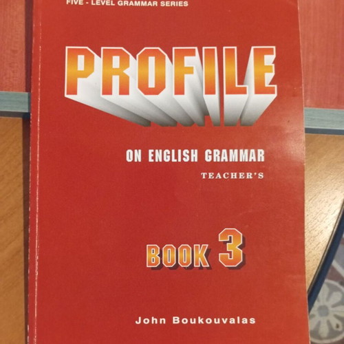 Profile On English Grammar Book 3 Teacher's like new