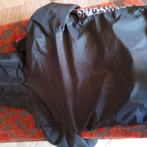 Crivit jacket for girls used, black and multicolor