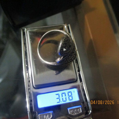 Silver 925 Elegant Women's Ring size 54, like new