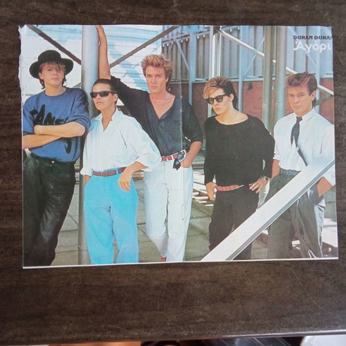 Madona & Duran-Duran poster new, 27x21 cm