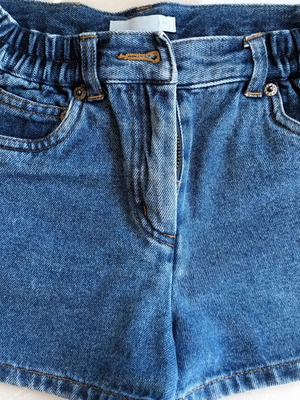 Jeans σορτσάκι σαν καινούργιο, μέγεθος 3-5 ετών, μπλε