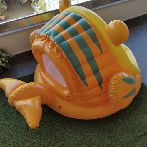 Intex Lazy Fish Shade Baby Pool used inflatable
