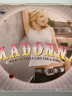 Madonna What it feel's like for a girl German 2-trk CD single μεταχειρισμένο
