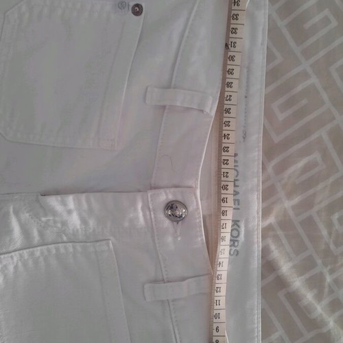 Michael Kors white pants used, size M 38 10