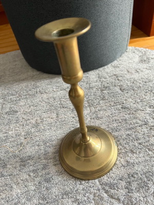 Vintage brass candlestick