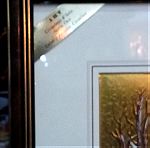  Ιταλικό Κάδρο αυθεντικής χρωμολιθογραφίας με ξύλινη λακαριστή κορνίζα υπογεγραμμένο...Ύψος 39cm  Πλάτος 43.5cm...Αμεταχείριστο με την πιστοποίηση του!
