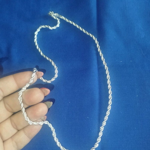 Noir silver women's necklace chain like new