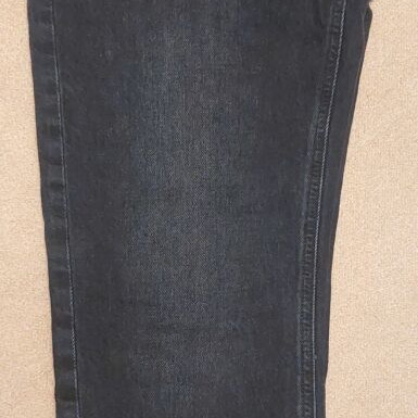 Stradivarius black jeans straight fit new