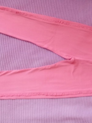 Pink leggings for age 5-6, 116 cm