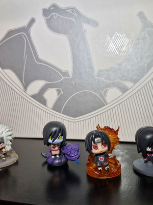 Naruto Shippuden figures new, pack of 4