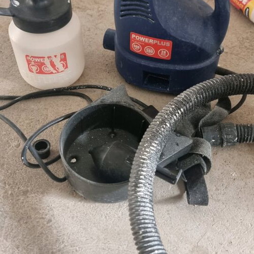 Powerplus paint sprayer used