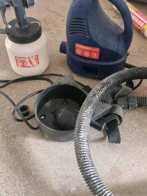Powerplus paint sprayer used