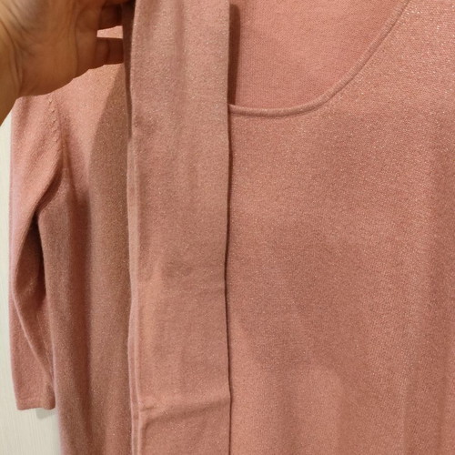 Blouse pink rose gold Cavita collection XL used
