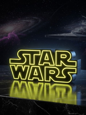 Star Wars φωτιζόμενο LED logo καινούργιο