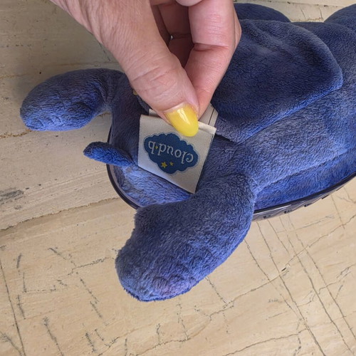 Cloud B Tranquil Turtle plush toy used, violet