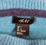 Pullover H&M used, turquoise, size L