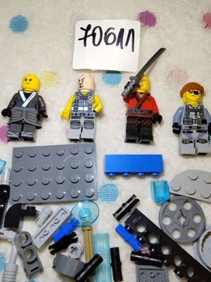 Lego Ninjago 70611 Movie Water Strider μεταχειρισμένο, 4 φιγούρες και κομμάτια