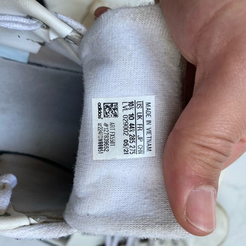 Stan Smith Adidas low sneakers like new, white size 44.5