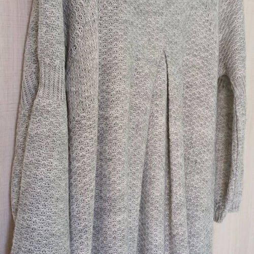 Helmi knitted dress light gray like new, size S
