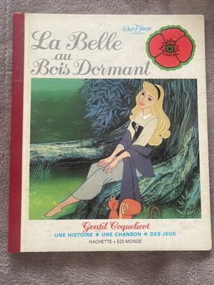 Children's book La Belle au Bois Dormant used, 1981 edition