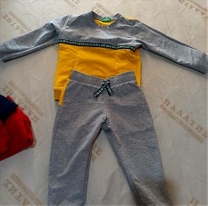 Ανοιξιατικη παιδική φόρμα Benetton για αγόρι 3 ετών
