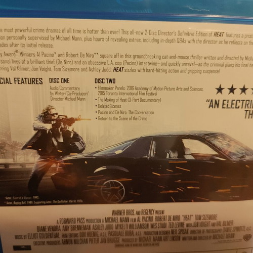 Heat Director's Definitive Edition Blu-Ray like new with English and Bulgarian subtitles