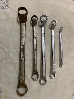 Polygonal wrench set used