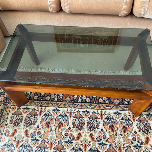 Coffee table used with glass 44x83x37cm