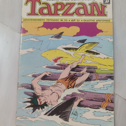 Tarzan 70 Fortnightly Burroughs used