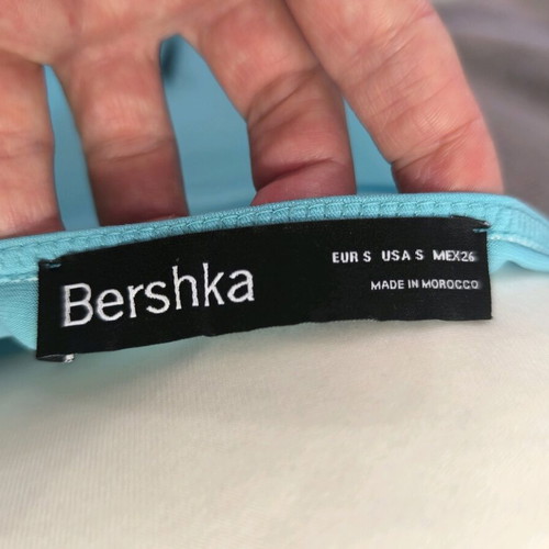 Bershka one-piece used, turquoise, size S/M