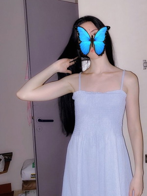 Ethereal Romantic Midi Light Blue Dress New, Size XS/34