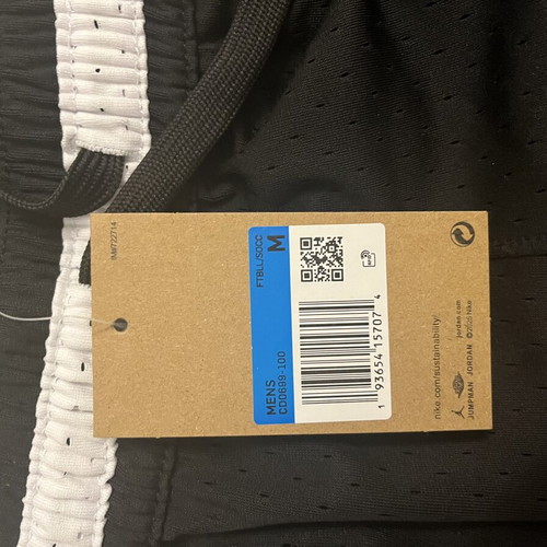 Jordan shorts new, size M, black