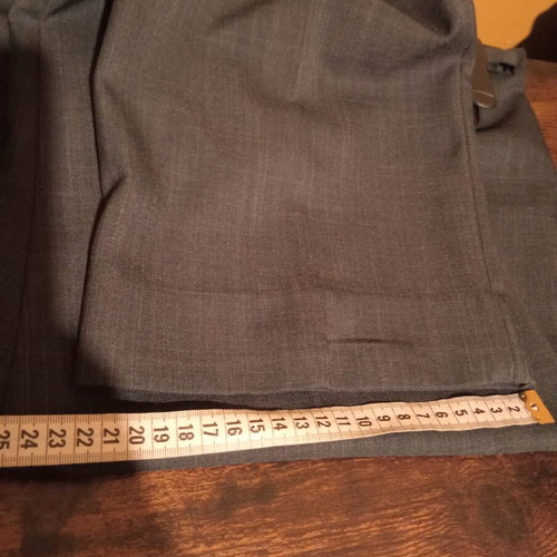 George Essentials pants UK 14 EUR 42, like new, grey with subtle white lines