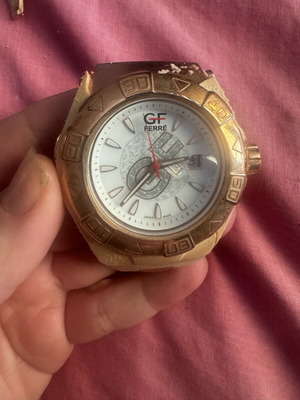 Ferre Milano dial used, white without strap