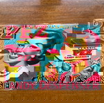  PEZ candy dispenser vintage retro metal wall sign 20X30cm