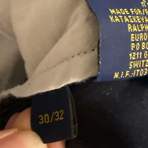 Polo Ralph Lauren men's pants, blue, size 30
