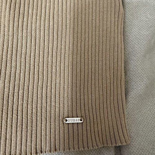 Guess ribbed sleeveless top beige Small like new