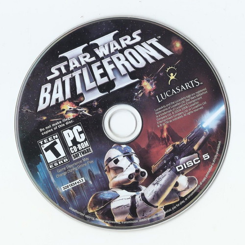Star Wars Battlefront II PC CD-Rom like new