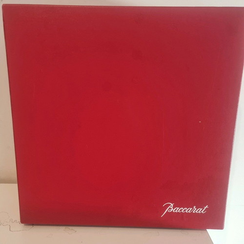 Baccarat packaging box like new