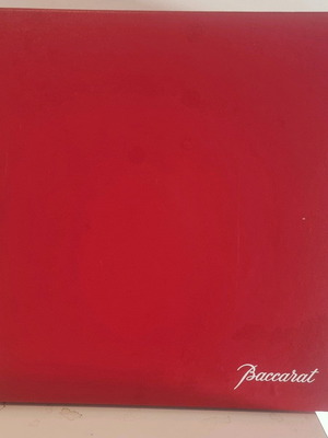 Κουτί συσκευασίας Baccarat σαν καινούργιο