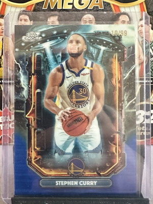 Κάρτα Stephen Curry 2026 Topps Chrome Extraterrestrial Talent Blue Pulsar #ET-5 καινούργια
