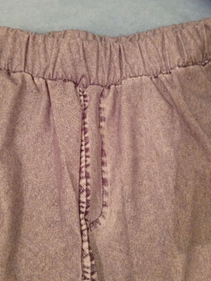 Summer pants new, gray, size L