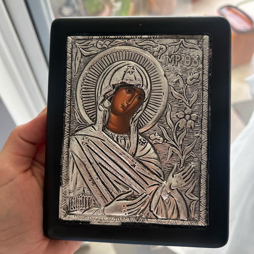Religious icon like new with genuine guarantee
