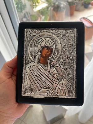 Religious icon like new with genuine guarantee