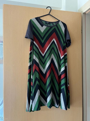 Asos women's dress with geometric patterns, size UK8 small