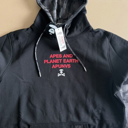 Aape By A Bathing Ape Hoodie new men's black, size M