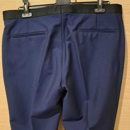Tailor wedding suit like new, size L, blue