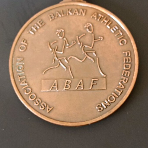 Bronze medal Balkan Athletics Games Tripoli 2006 like new
